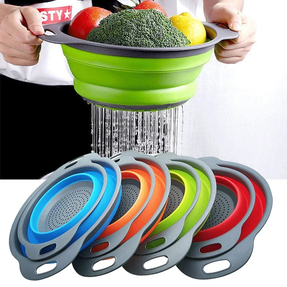 Silicone Folding Drain Basket