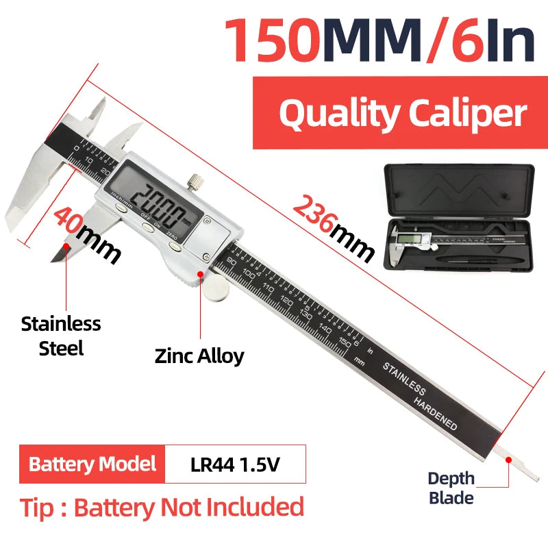 Metal Caliper Digital Pachymeter