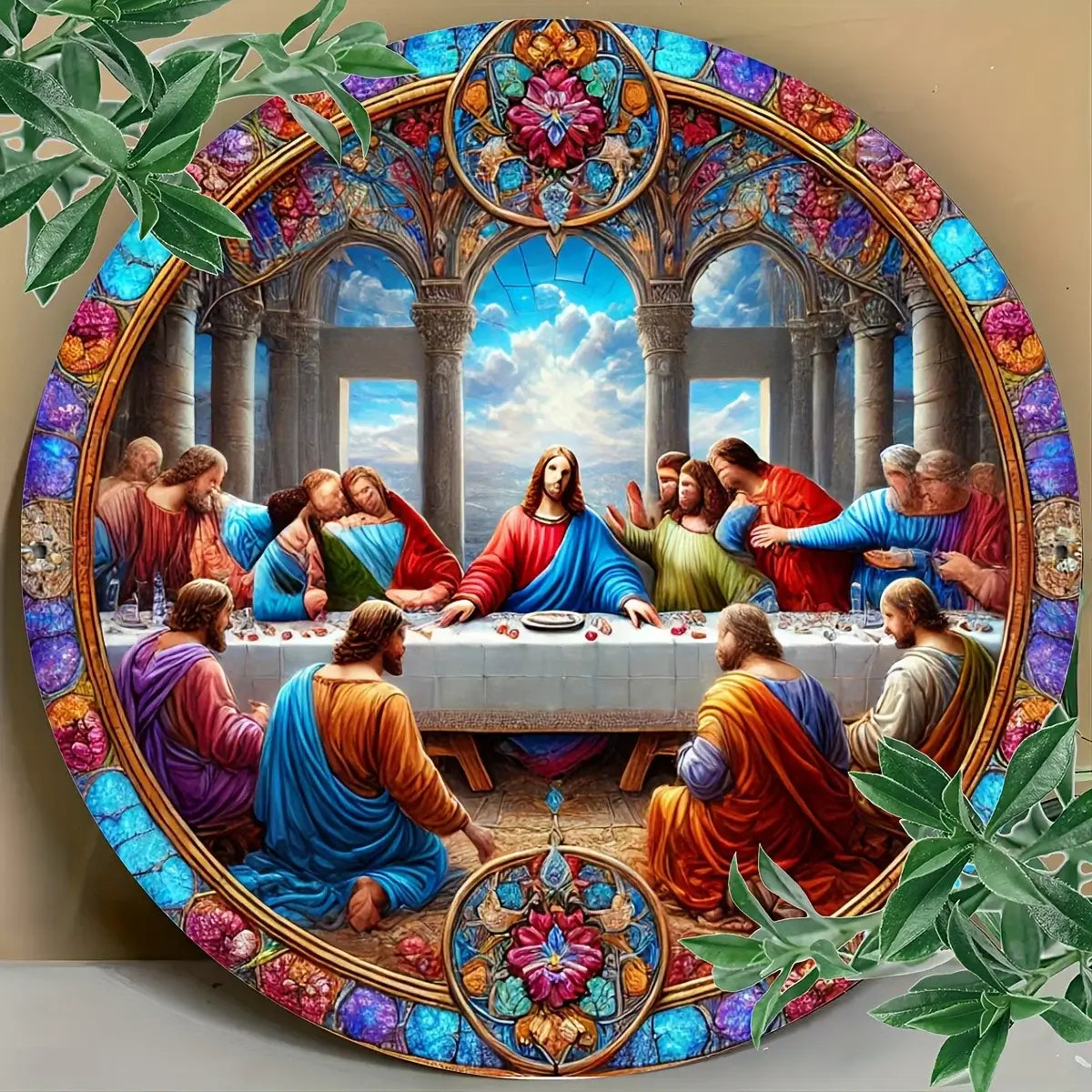 Last Supper Aluminum Wall Art