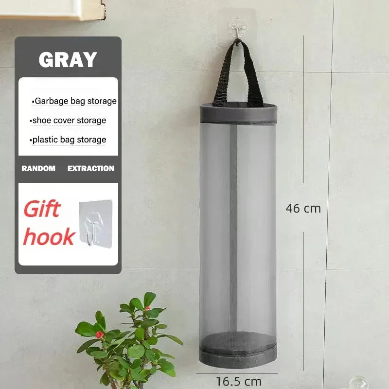 Wall Mount Plastic Bag Holder