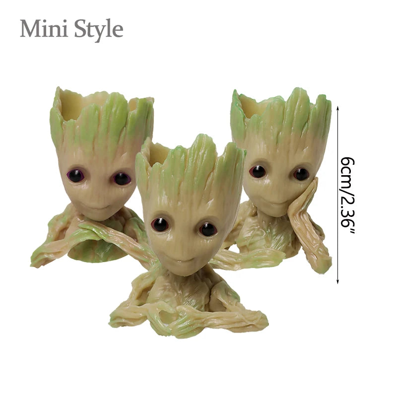 Baby Groot Flowerpots Micro-Plant Planter Gifts