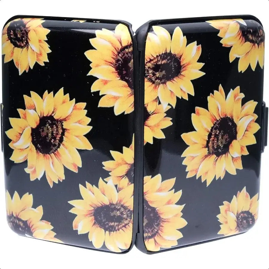 Slim RFID Metal Credit Card Holder Wallet Small Business Card Case ID Sleeve for Women
