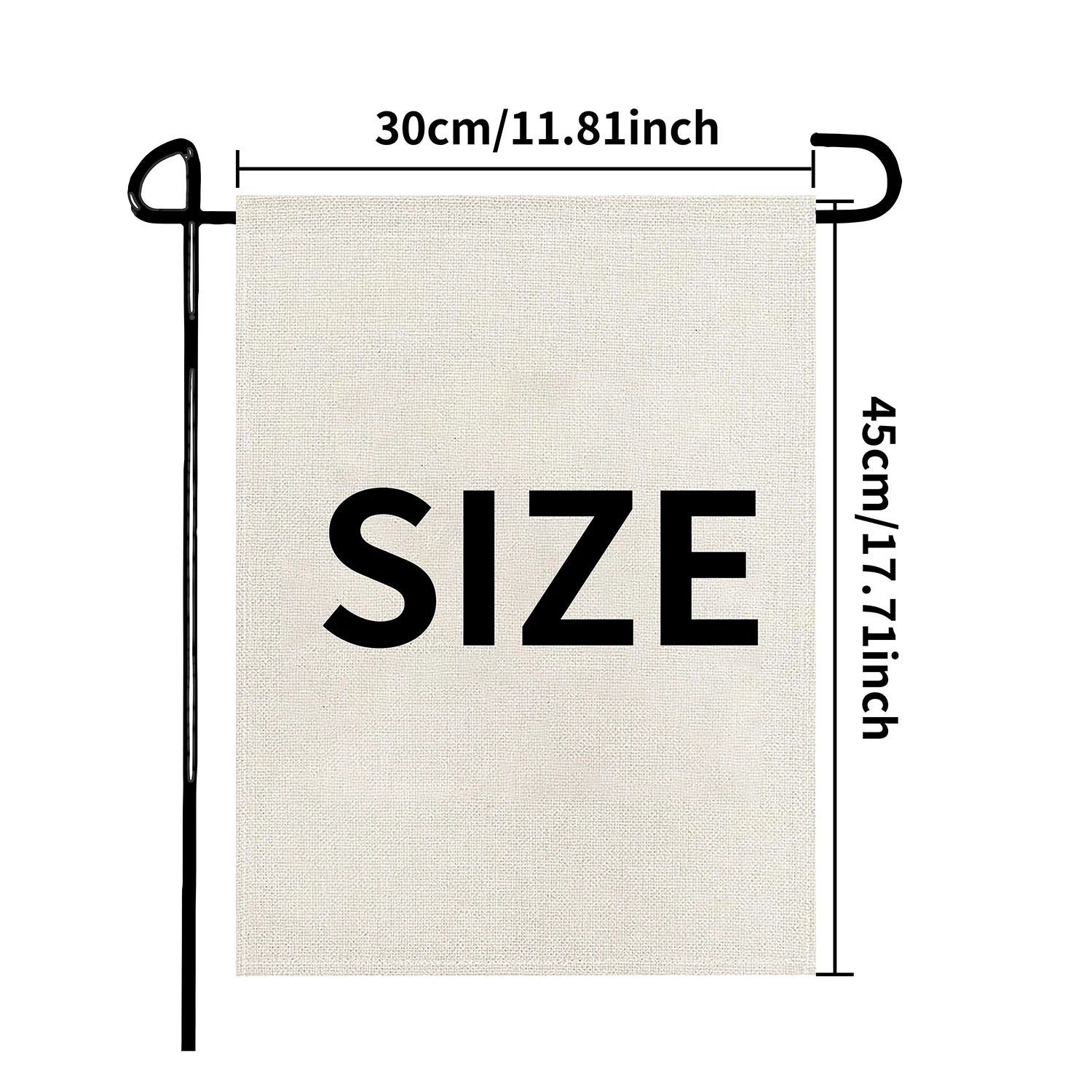 Merry Christmas Garden Flag – Double Sided