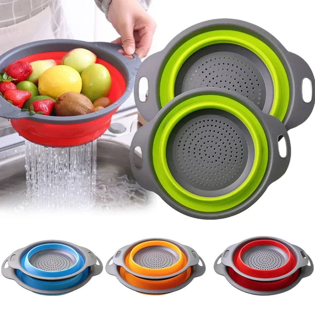 Silicone Folding Drain Basket