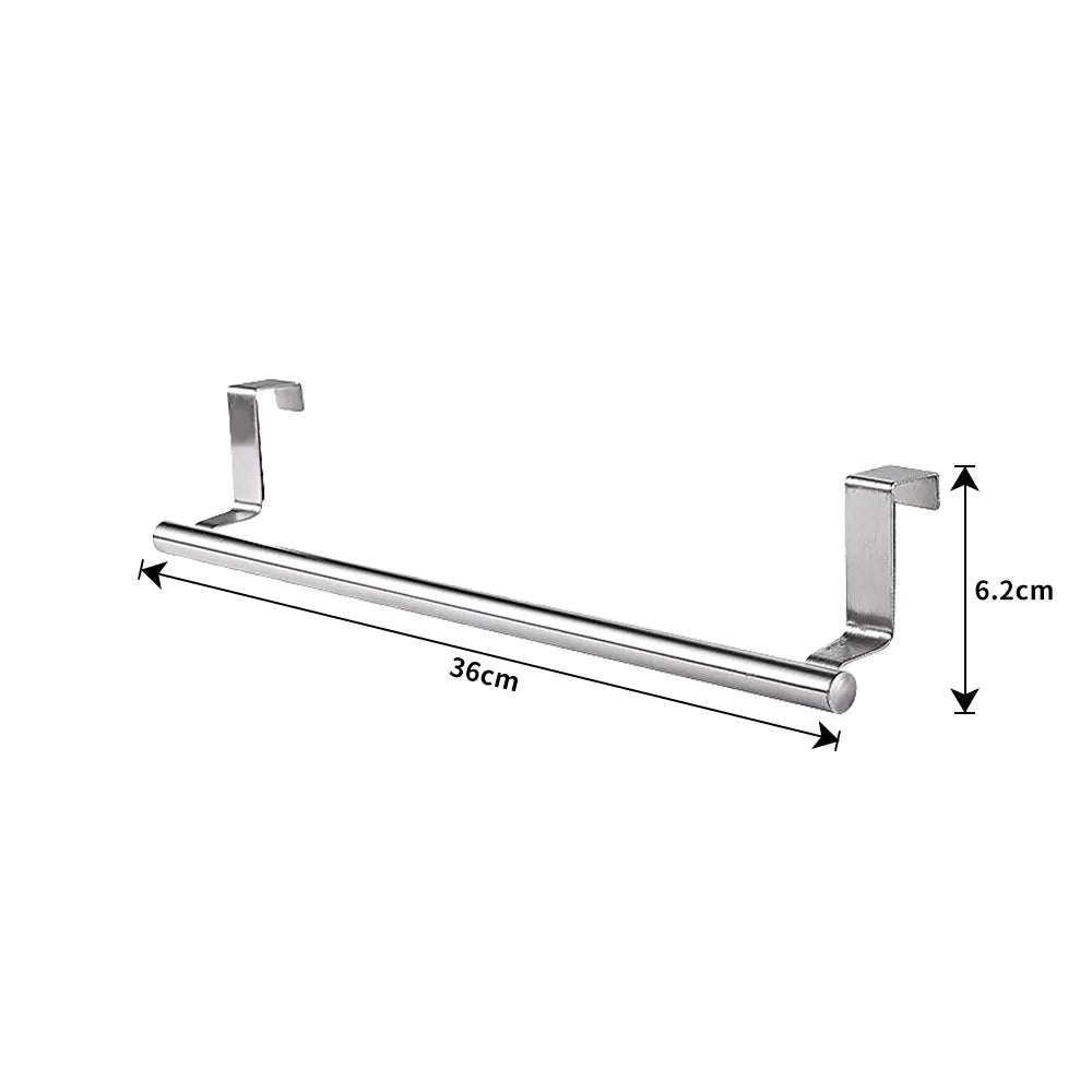 Stainless Steel Towel Rag Rack Shelf Hanger