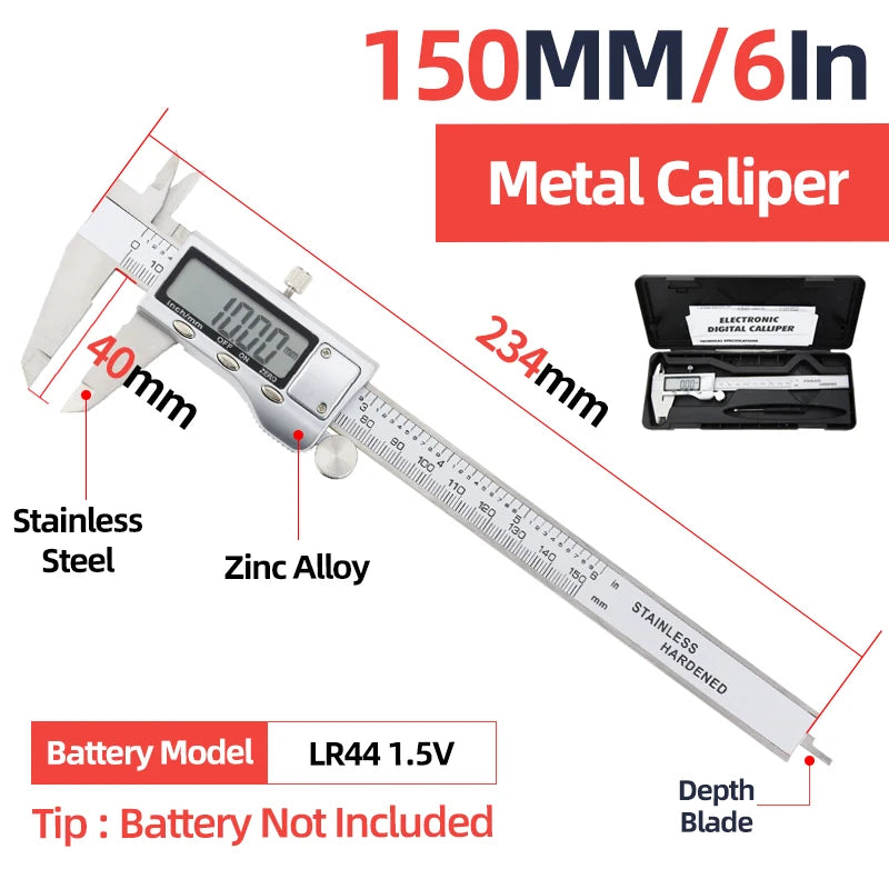 Metal Caliper Digital Pachymeter