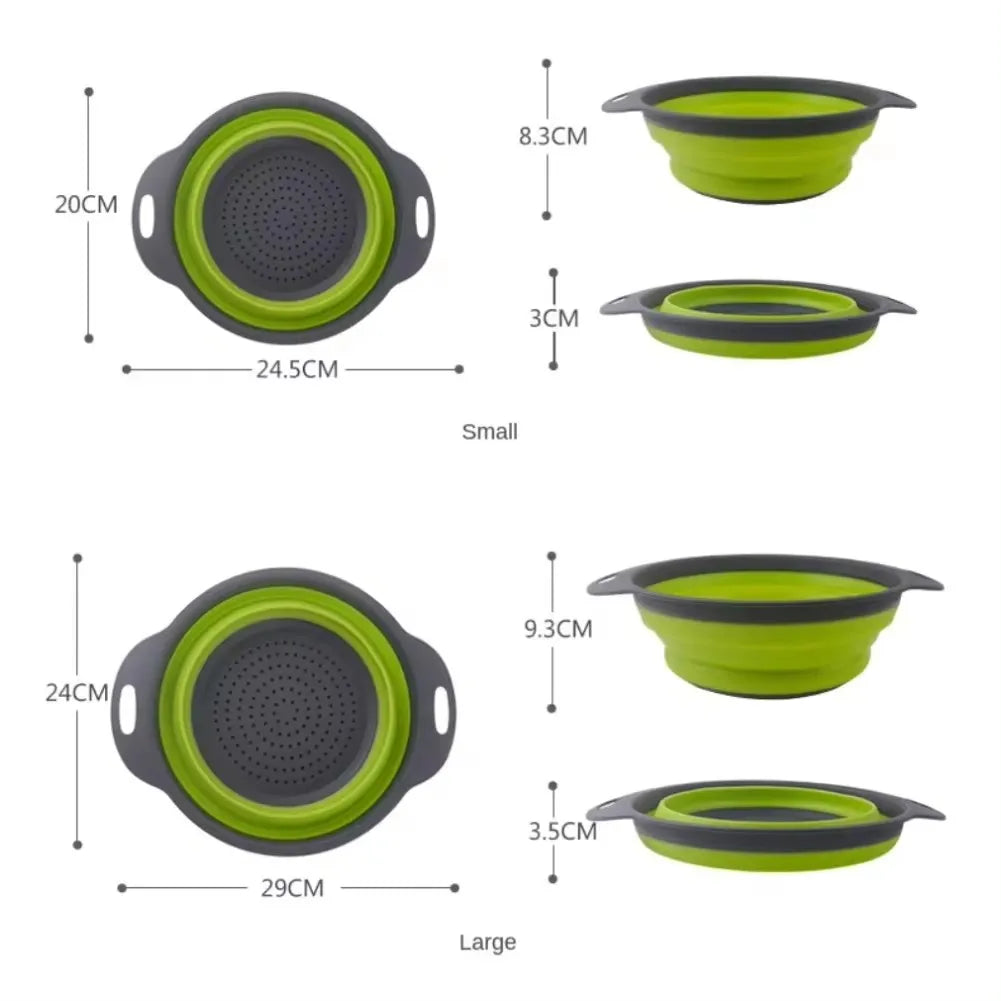 Silicone Folding Drain Basket