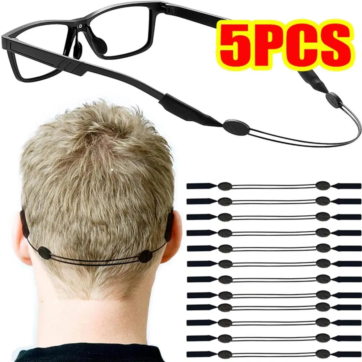 1pc Adjustable Anti-slip Eyewear Cord