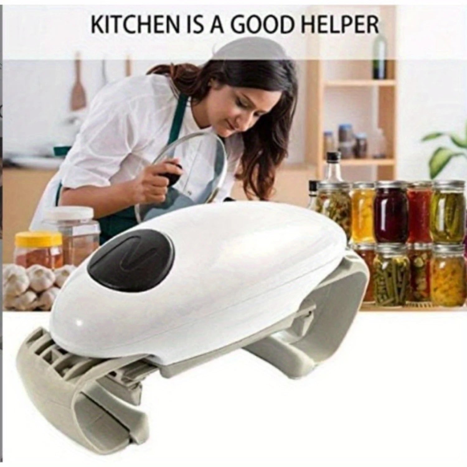 Automatic Handsfree Easy Jar Opener