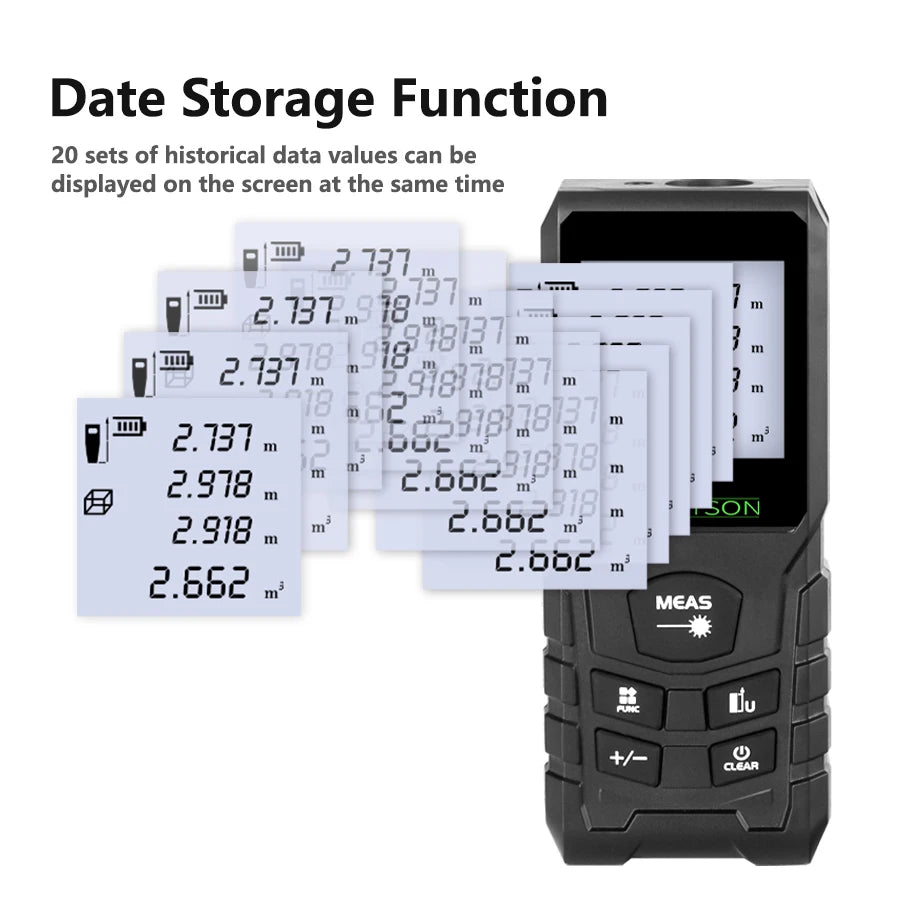 HAUPTSON 70/100M Laser Rangefinder Distance Meter