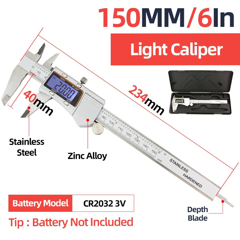 Metal Caliper Digital Pachymeter