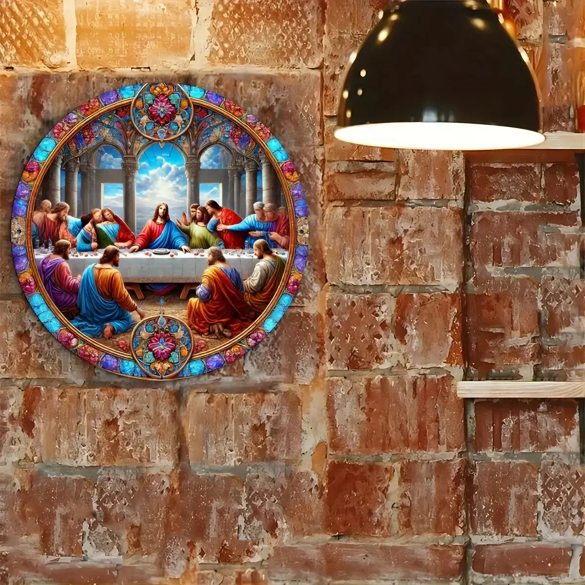 Last Supper Aluminum Wall Art
