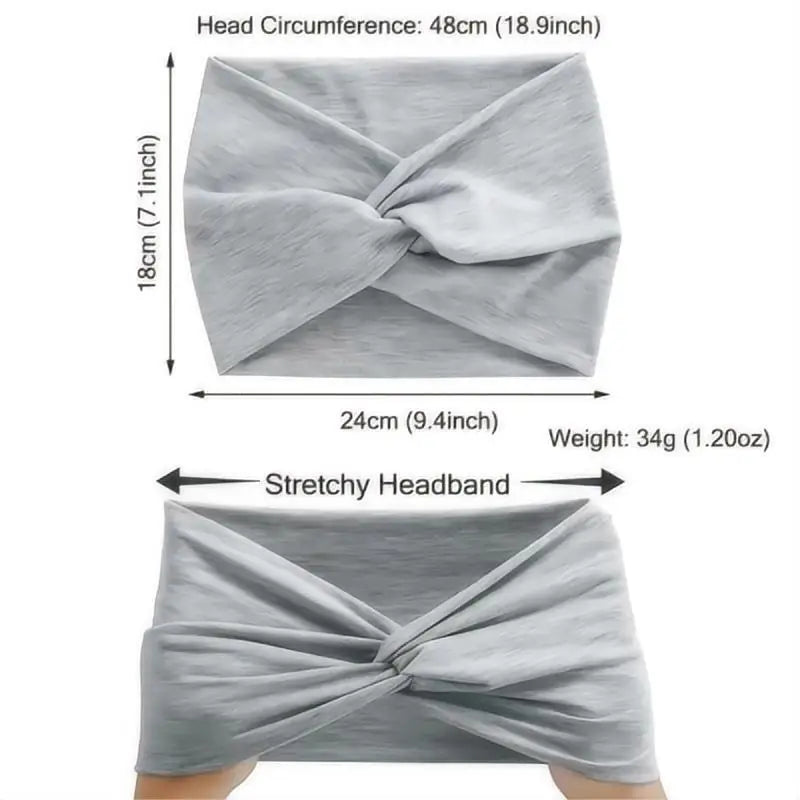 Wide Elastic Headband