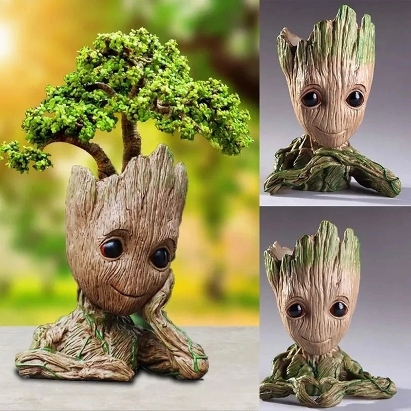 Baby Groot Flowerpots Micro-Plant Planter Gifts