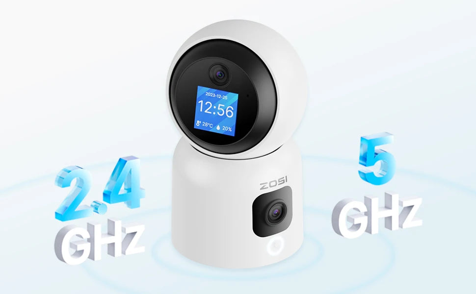 6MP 4MP Dual-Lens Indoor Security IP Camera