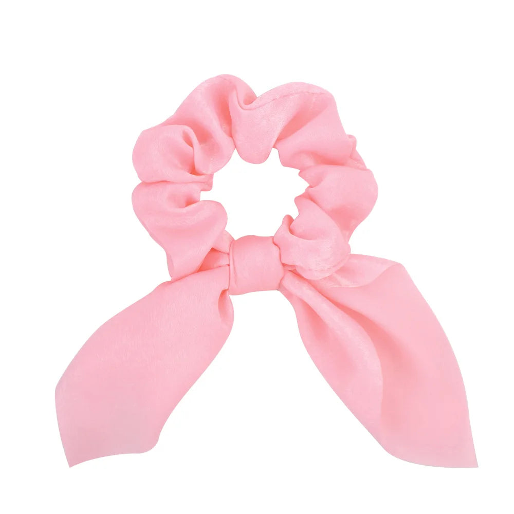 Chiffon Bowknot Elastic Hair Bands