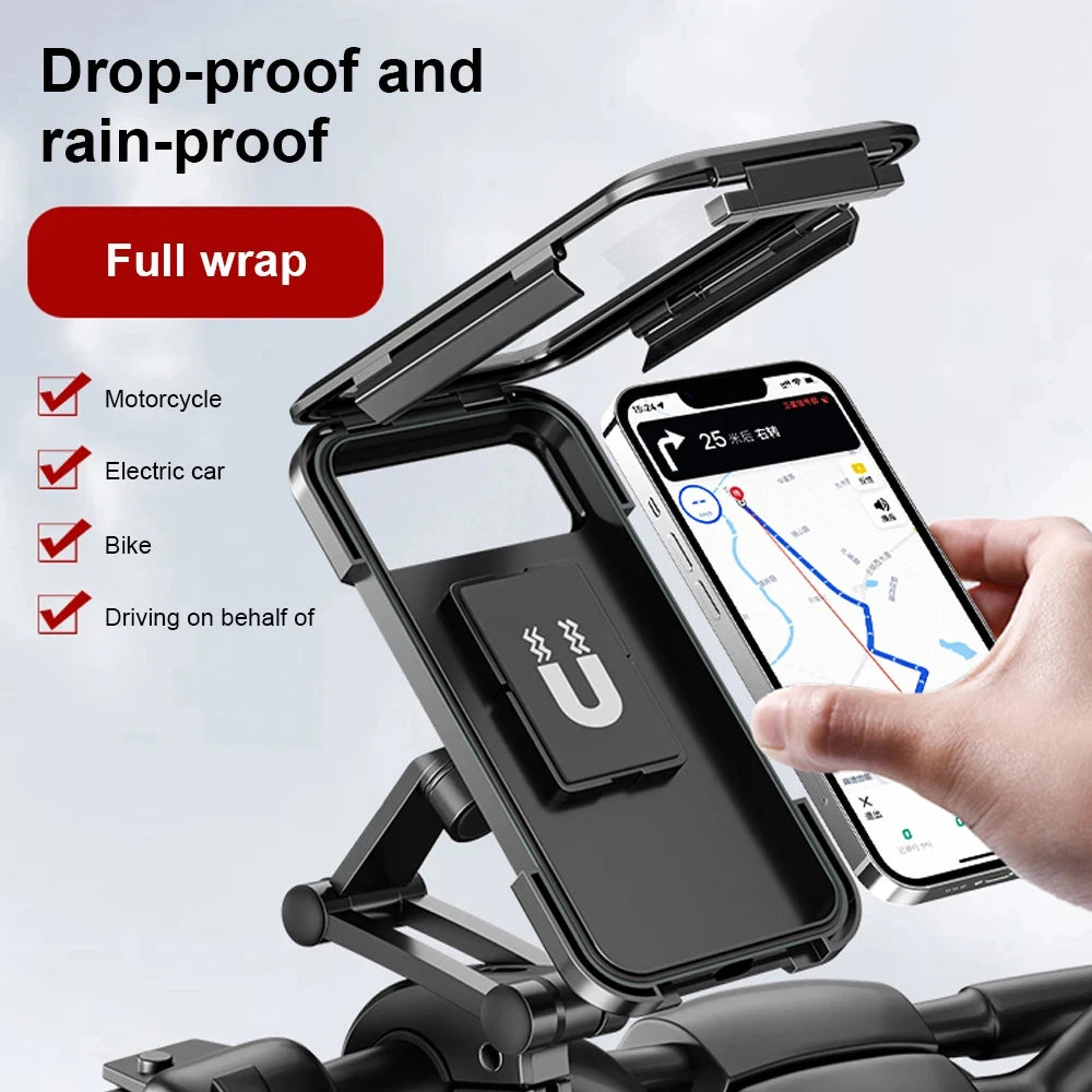 Waterproof Motorcycle Mobile Phone Holder