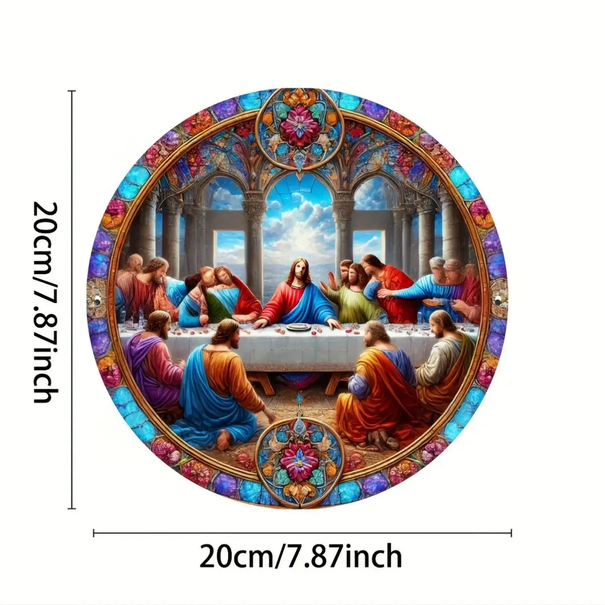 Last Supper Aluminum Wall Art
