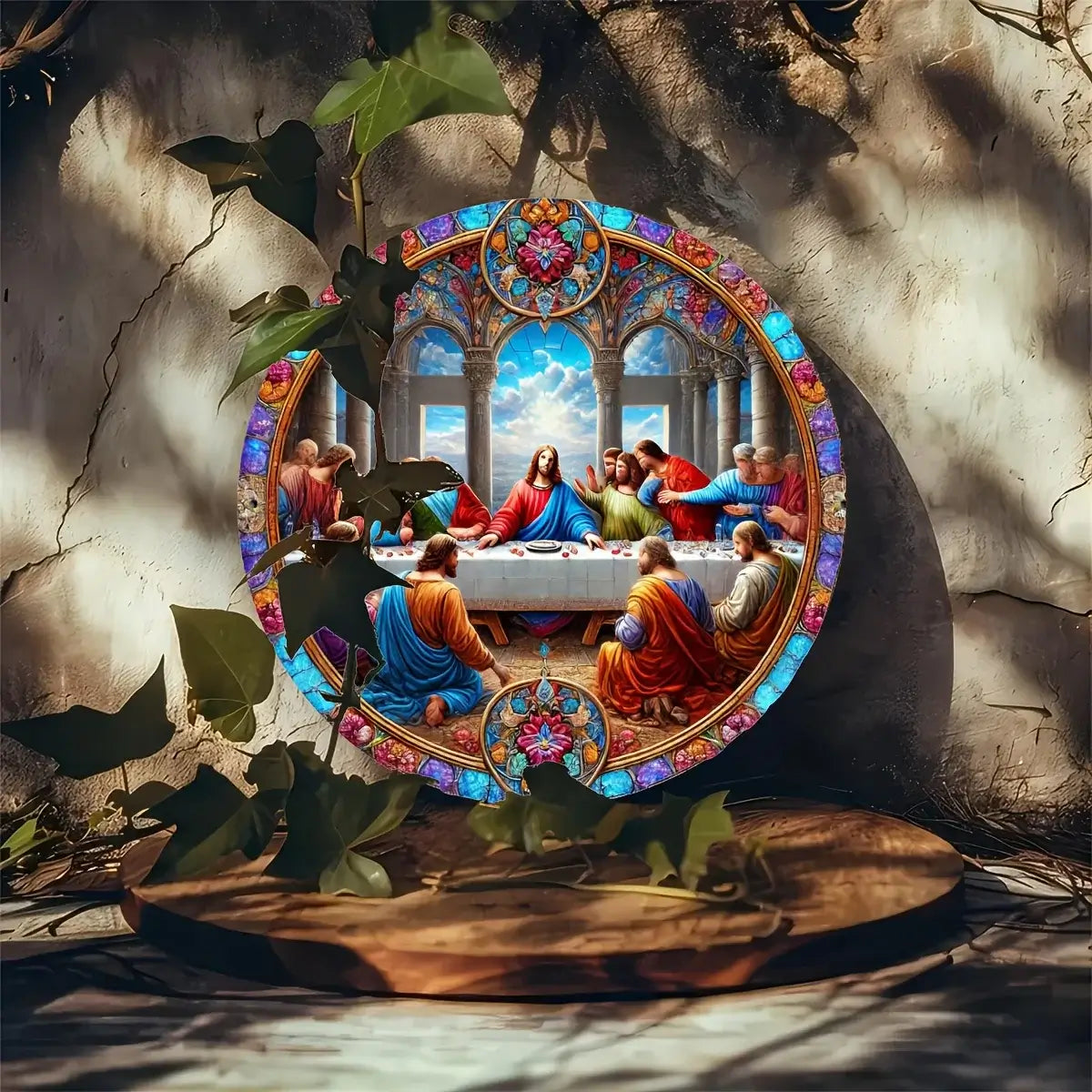 Last Supper Aluminum Wall Art