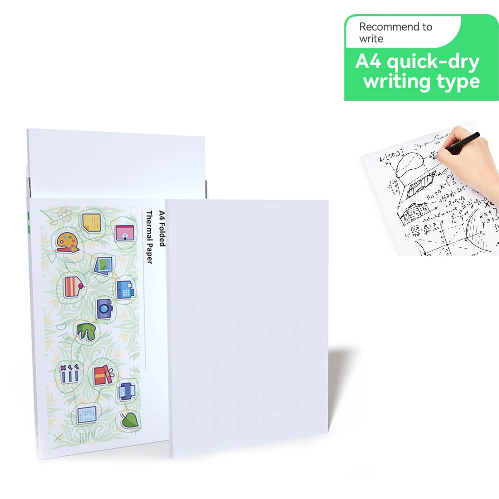 A4 Thermal Paper Thermal Printing Paper 210*30mm for A4 Wireless Bluetooth A40/X8 Printer Paper Roll