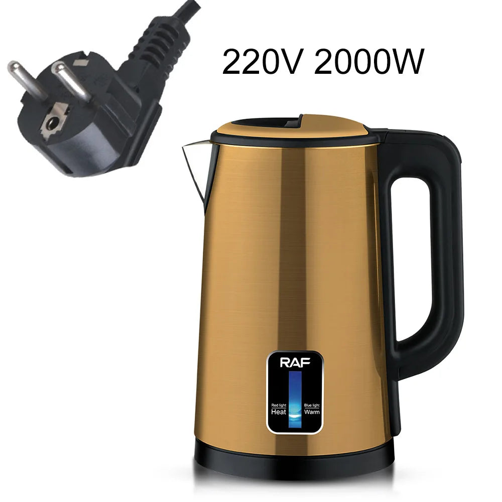 110V or 220V Electric kettle Stainless Steel 2.5L automatic power-off