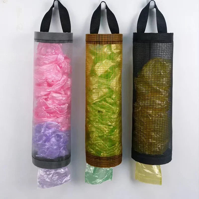 Wall Mount Plastic Bag Holder