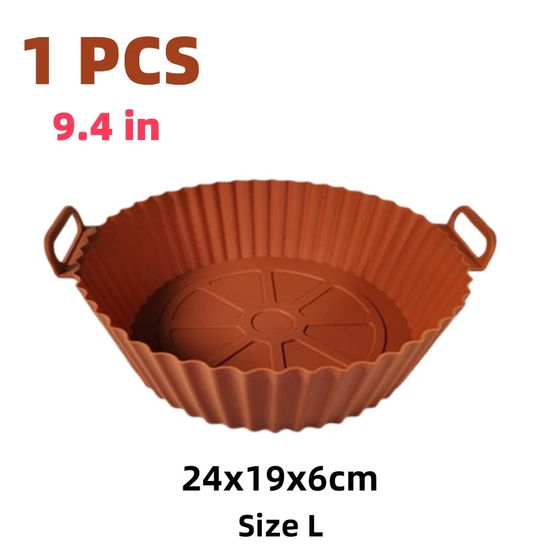 Airfryer Silicone Basket Reusable