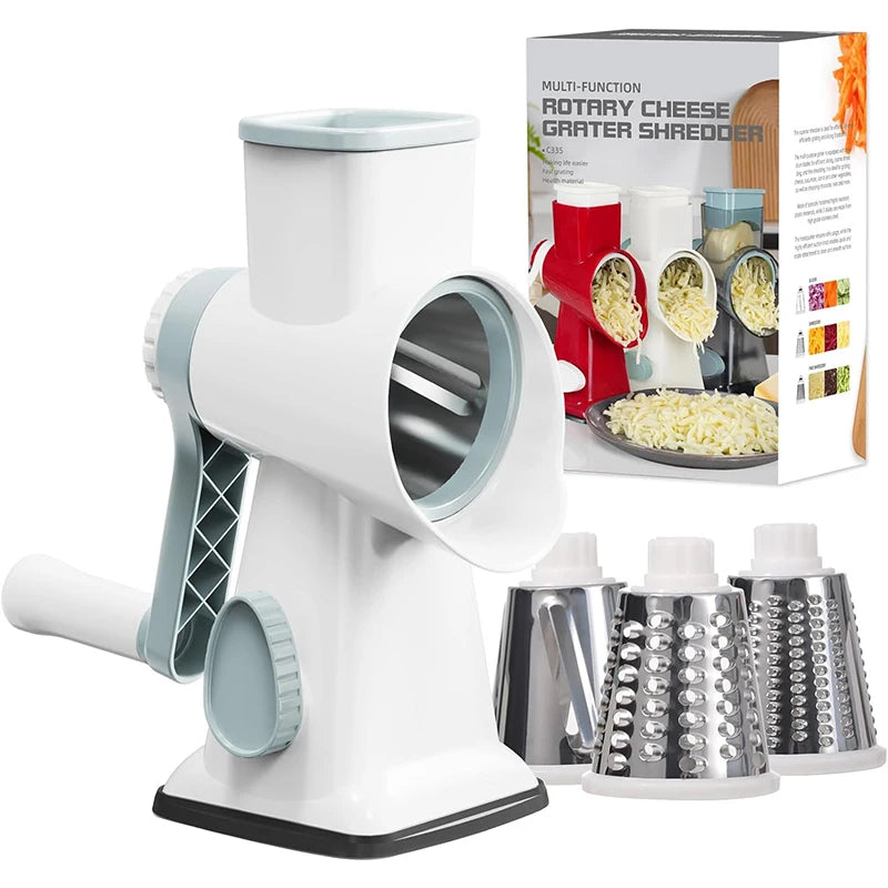 3 in 1 Rotary Grater Versatile