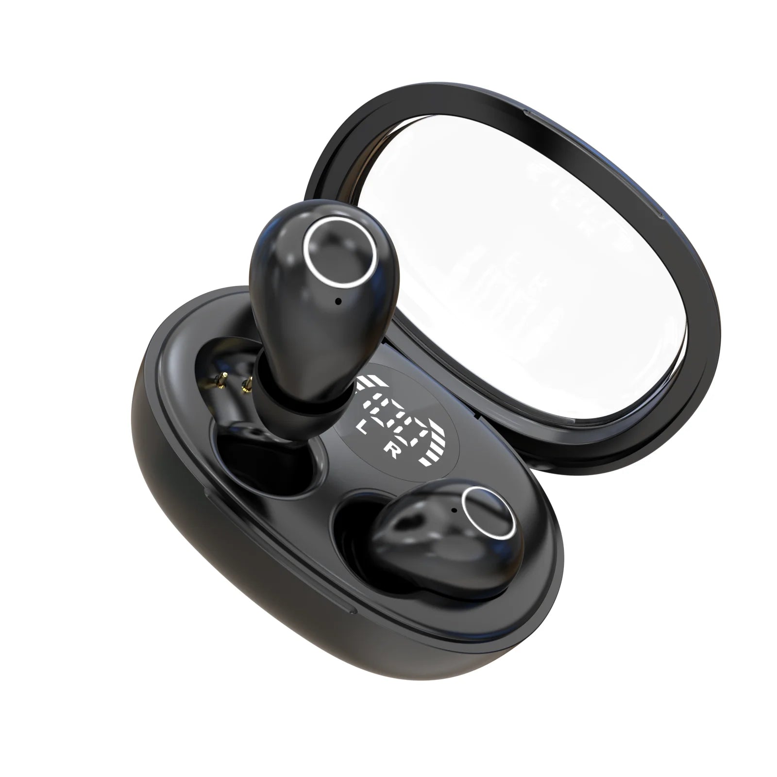 Invisible Sleep Wireless Bluetooth Earphone Headset with Mic