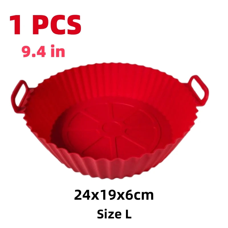 Airfryer Silicone Basket Reusable