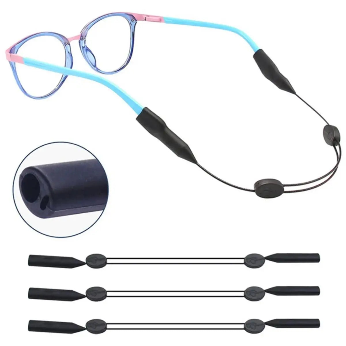 1pc Adjustable Anti-slip Eyewear Cord