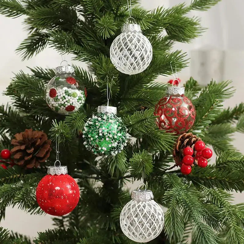 Christmas Ball Ornaments Set 25x