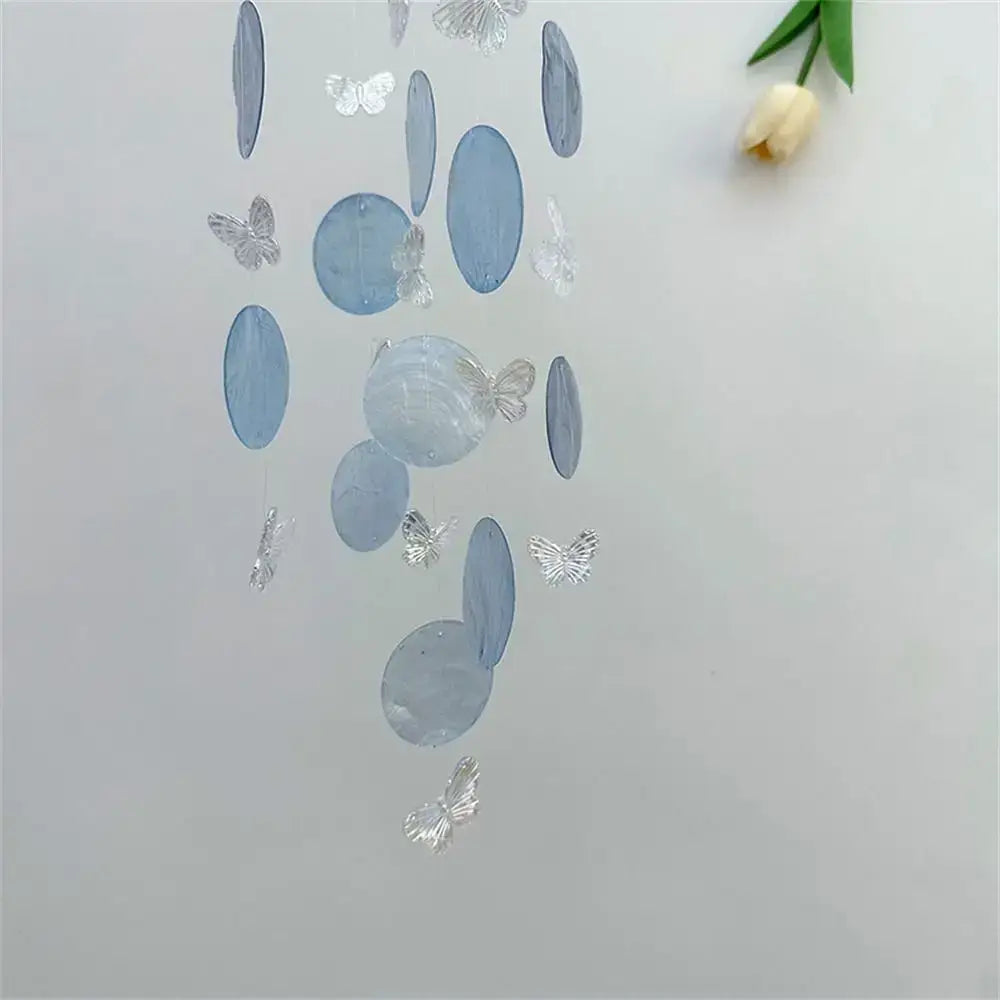 Handmade Rainbow Shell Wind Chimes