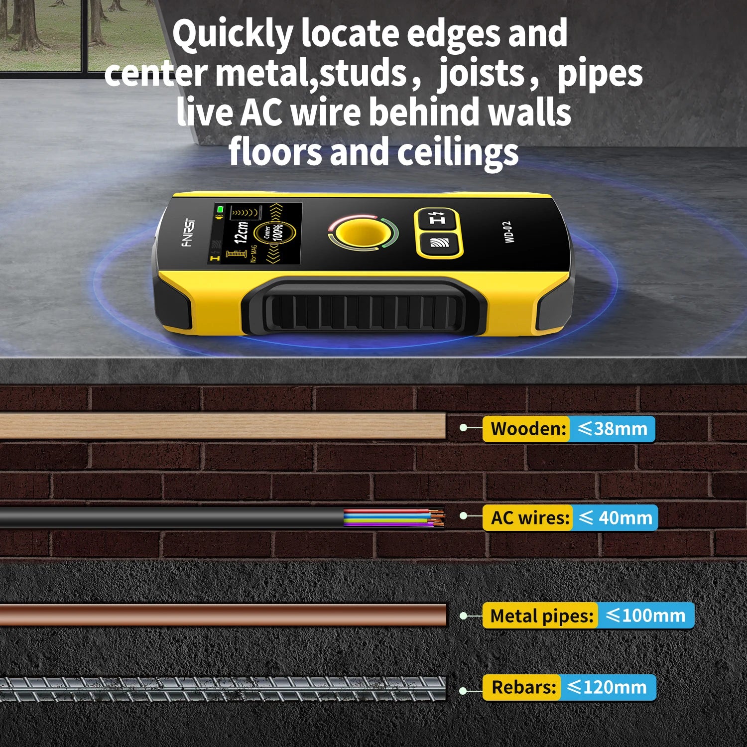 Metal Detector Wall Scanner