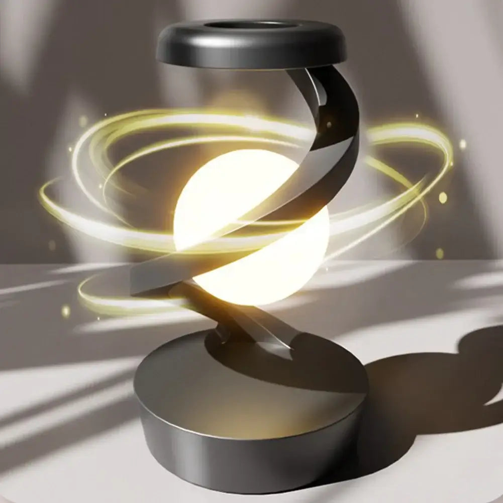 LED Moon Lamp 3D Levitating with Wireless Phone Charger