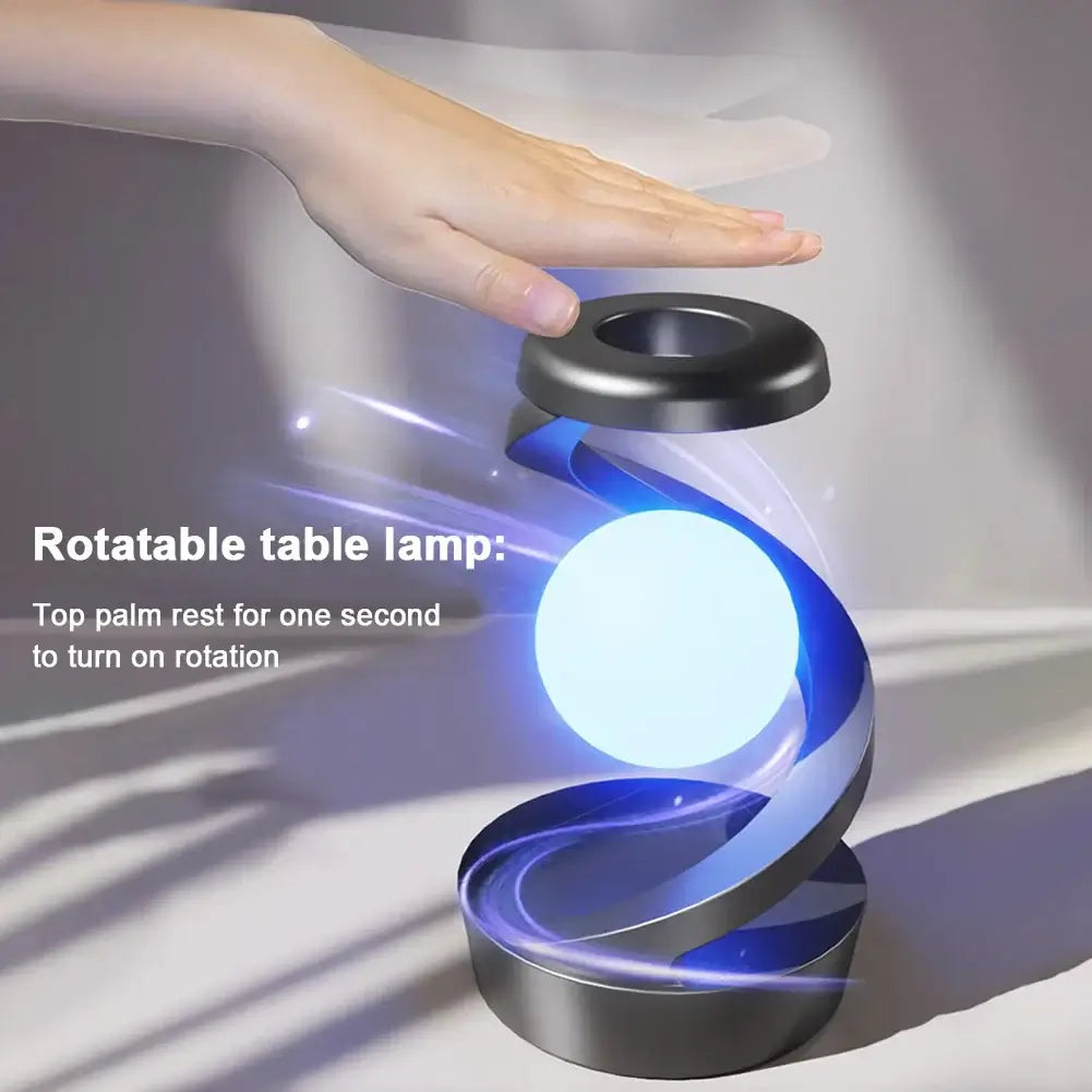 LED Moon Lamp 3D Levitating with Wireless Phone Charger