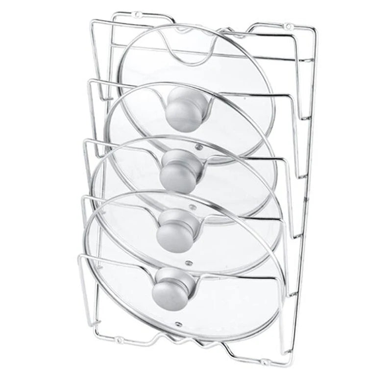 Stainless Steel Lid Organizer