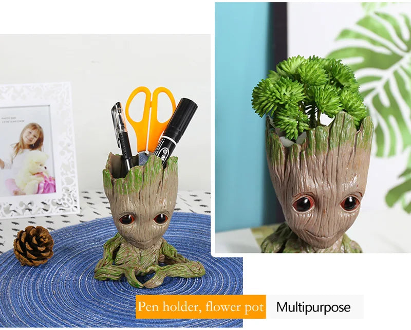 Baby Groot Flowerpots Micro-Plant Planter Gifts