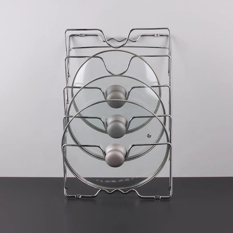 Stainless Steel Lid Organizer