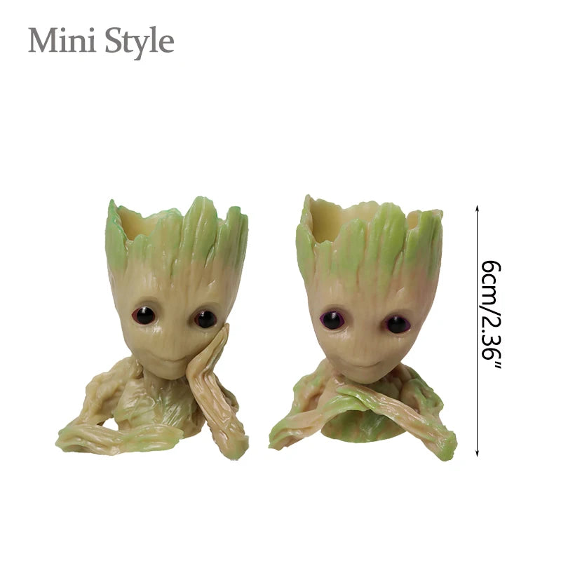 Baby Groot Flowerpots Micro-Plant Planter Gifts