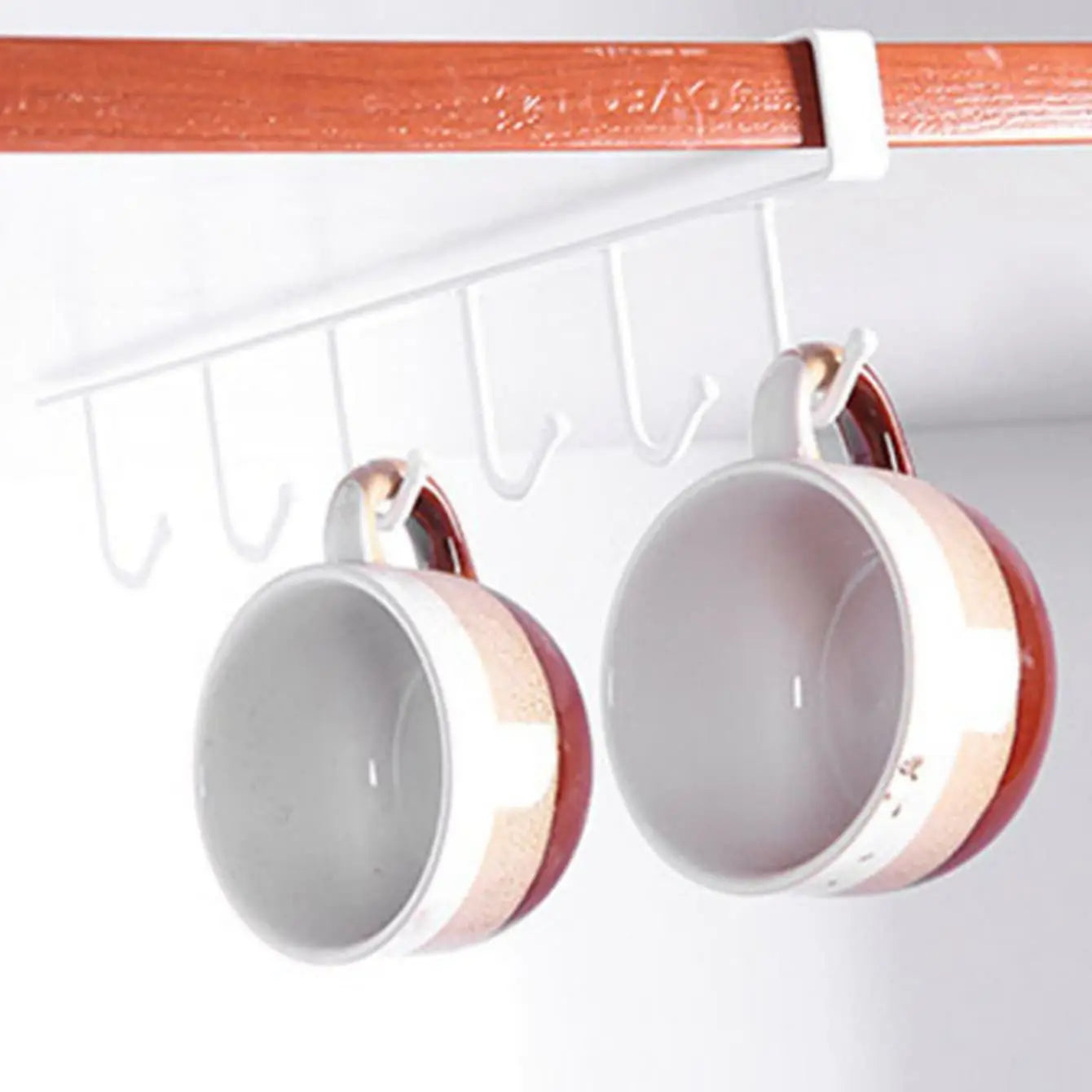 1PC 6 Hooks Cup Holder