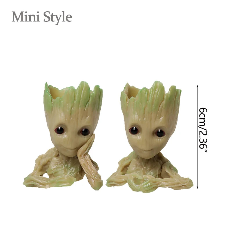 Baby Groot Flowerpots Micro-Plant Planter Gifts