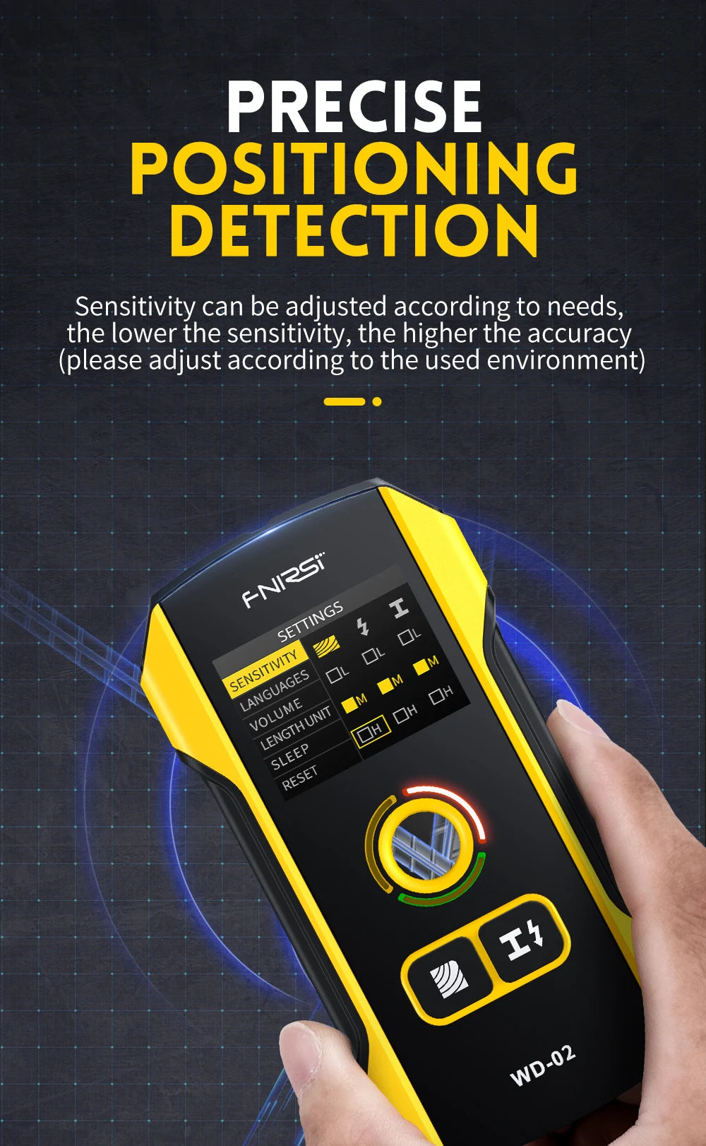 Metal Detector Wall Scanner