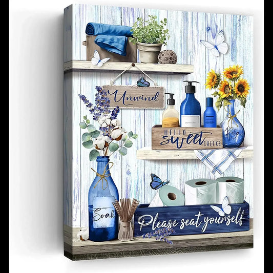 Coastal Beach Decor, Canvas Wall Art