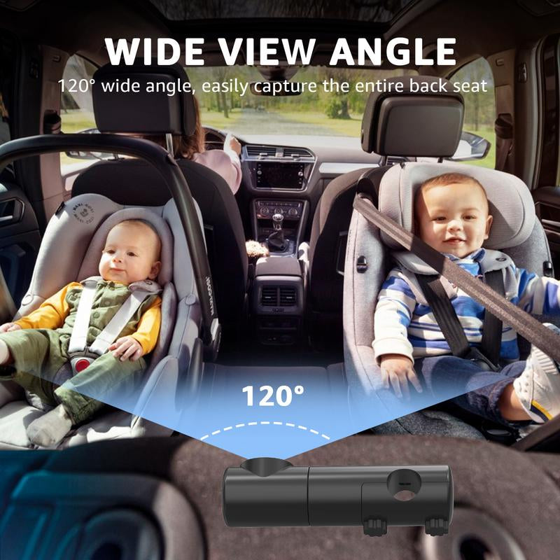 GROWNSY Baby Car Monitor 4.3'' HD Display with Night Vision Feature