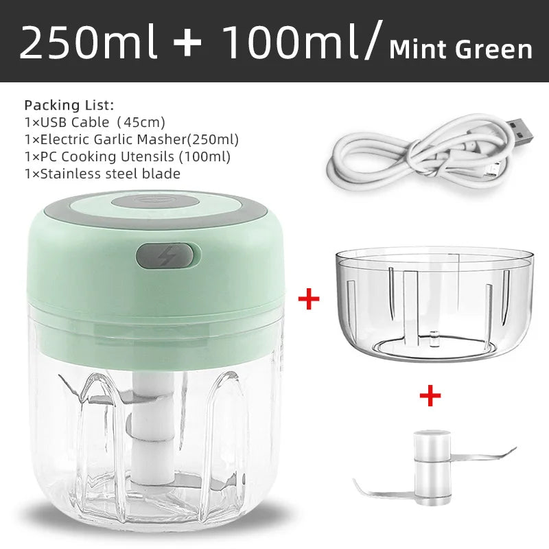 Electric Kitchen Mini Food Chopper 