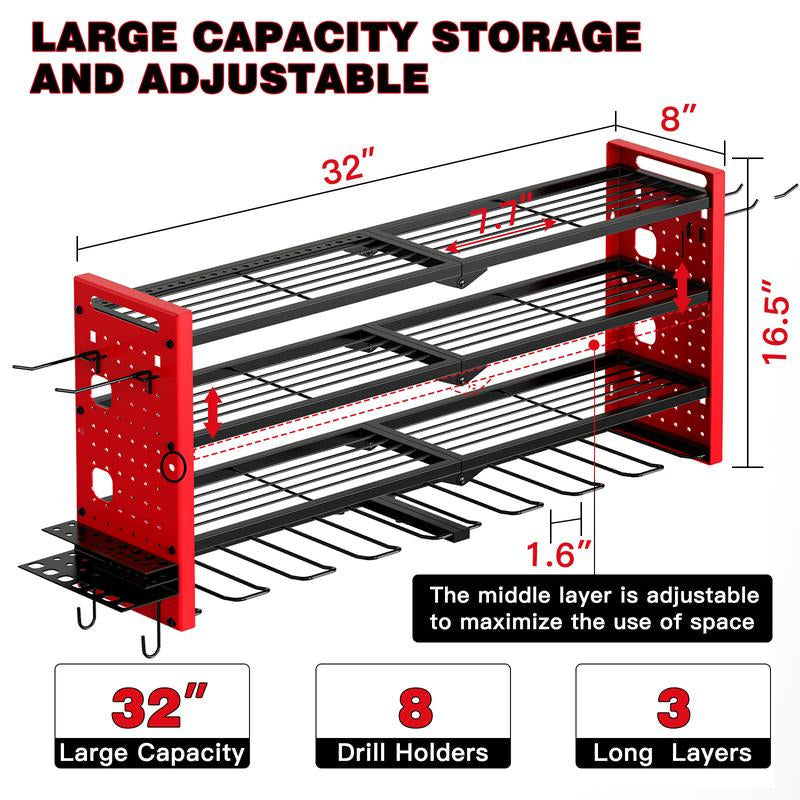 Tool Organizer Wall Mount