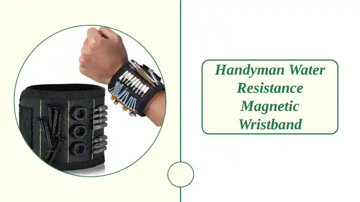 Handyman Water Resistance Magnetic Wristband by@Outfy