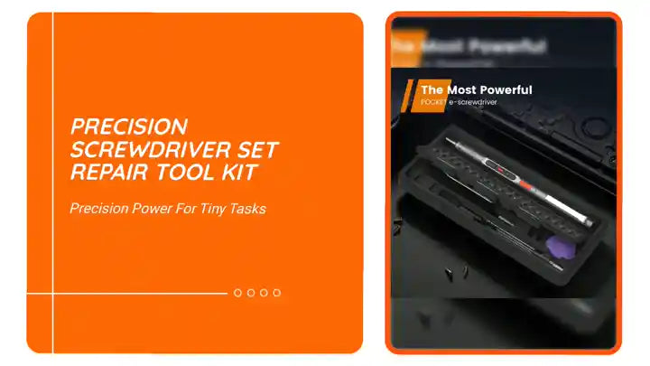 Precision Screwdriver Set Repair Tool Kit by@Outfy