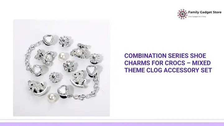 Combination Series Shoe Charms for Crocs &ndash; Mixed Theme Clog Accessory Set by@Outfy